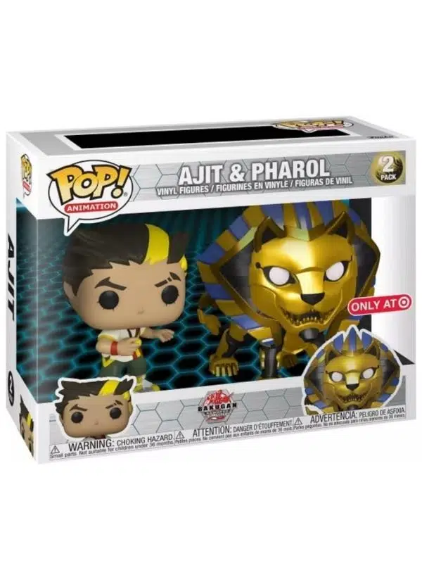 Funko POP! Animation Ajit & Pharol 2’li Exclusive Koleksiyon Figür Seti