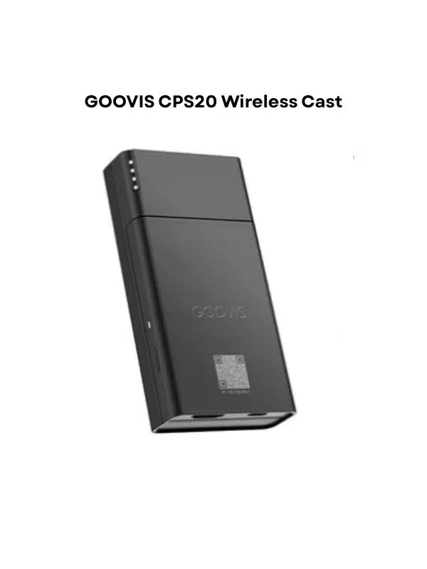 Kablosuz 4K Görüntü Aktarım Adaptörü | GOOVIS CPS20 Powerbank Özellikli
