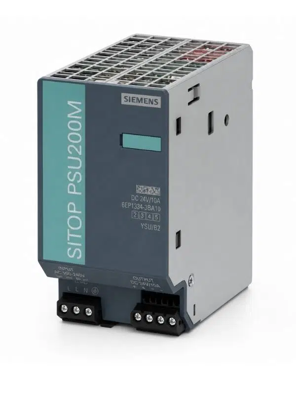 Siemens 6EP1334-3BA10 Sitop PSU200M 24V DC / 10A Endüstriyel Güç Kaynağı 