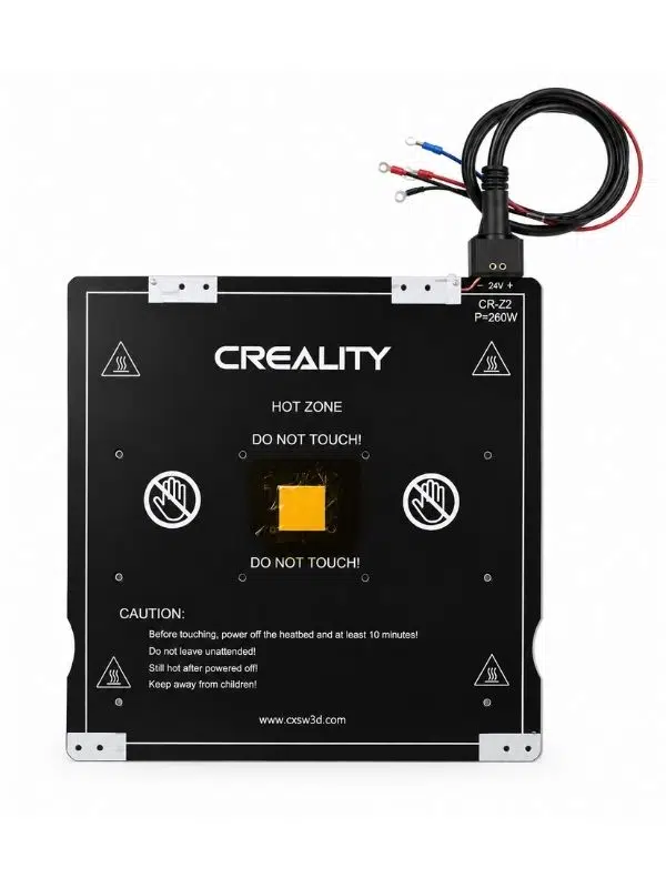 Creality Ender-3 S1 Plus Hotbed Kit – 315×310×3mm 3D Yazıcı Isıtıcı Tabla