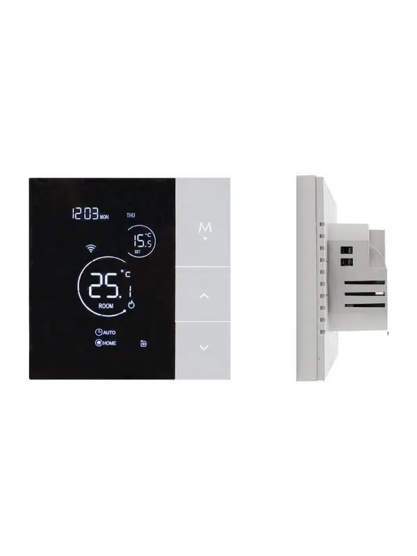 WiFi Termostat – Dijital LCD Ekranlı Yerden Isıtma Kontrol Cihazı - Akıllı WiFi Sıcaklık Kontrol Ünitesi