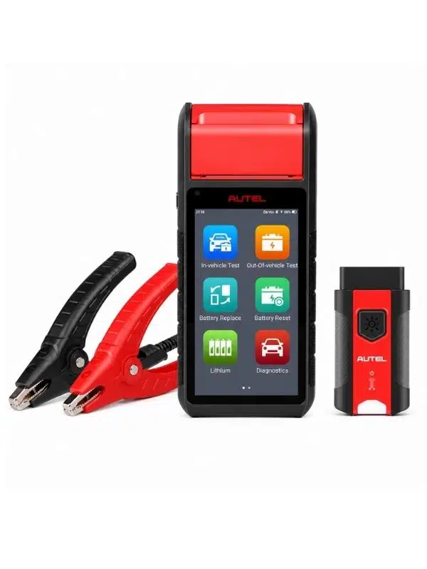 Autel MaxiBAS BT608E Batarya Test Cihazı ve Elektrik Sistem Analizörü – WiFi, Termal Yazıcı