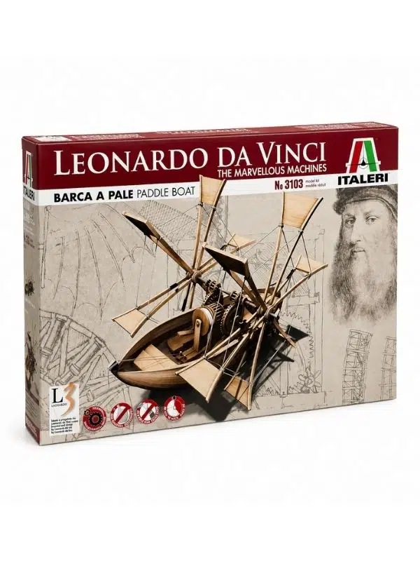 Leonardo Da Vinci Kürek Gemisi Model Kiti – Koleksiyon ve Hobi Oyuncak