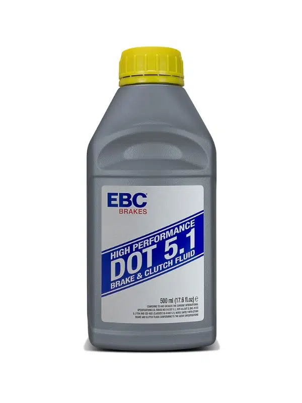 DOT 5.1 Fren ve Debriyaj Hidrolik Yağı 500 ml - EBC – ABS & ESP Uyumlu