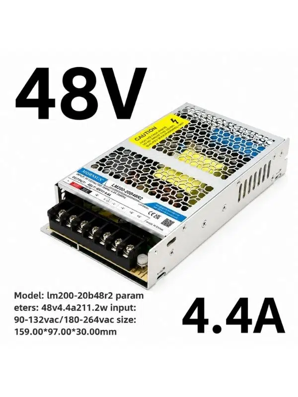 Mornsun LM200-20B48R2 48V 4.4A 211W Anahtarlamalı Güç Kaynağı