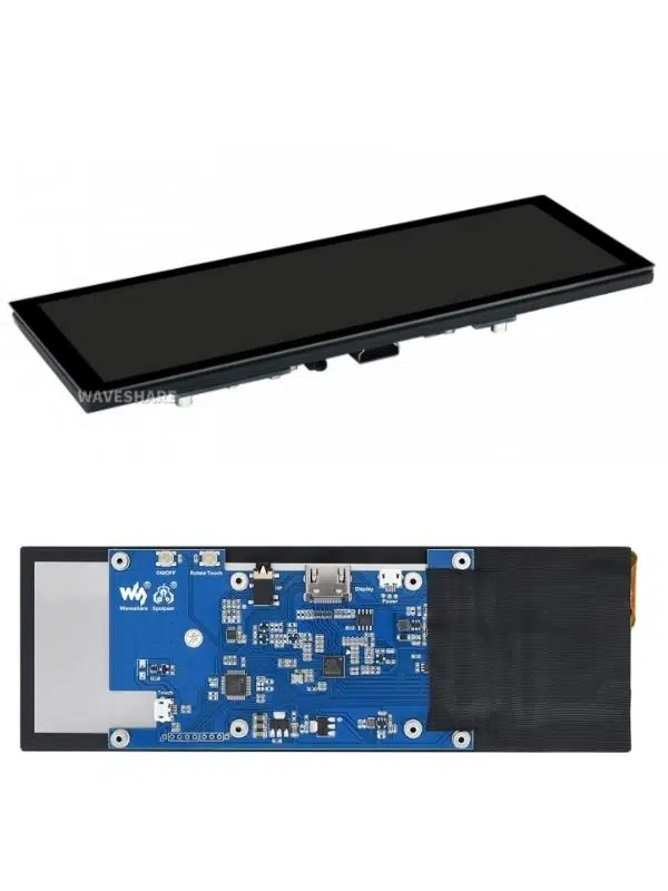Waveshare 7.9 inç Kapasitif Dokunmatik LCD Ekran – 400×1280 HDMI IPS Panel