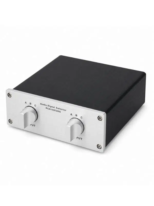 RCA-0303HG Ses Anahtarlayıcı – 3 Giriş 3 Çıkış Kaynak Seçici