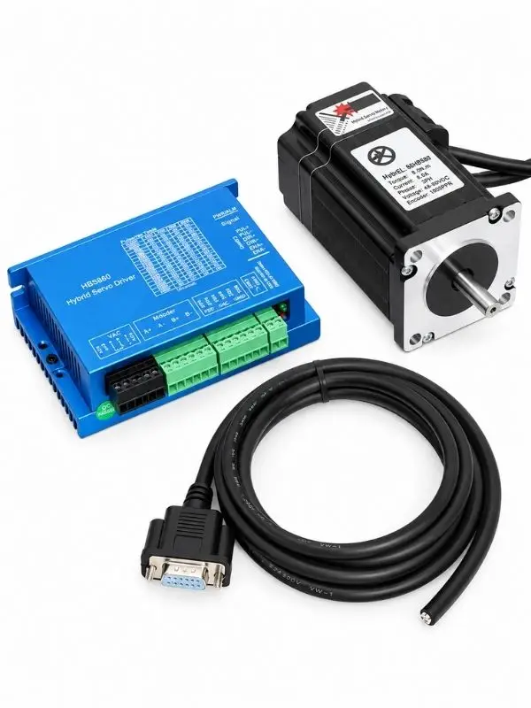 60HSE3N-D25 Nema 24 Step Servo Motor | 3Nm 5.0A Kapalı Döngü