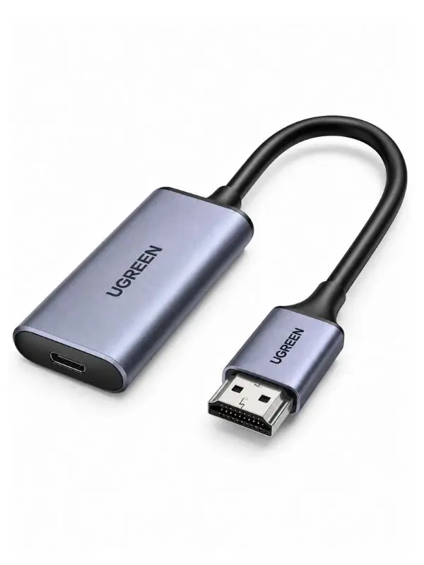 Rokid UGreen HDMI’den USB-C’ye Adaptör Gri | Yüksek Kaliteli Dönüştürücü
