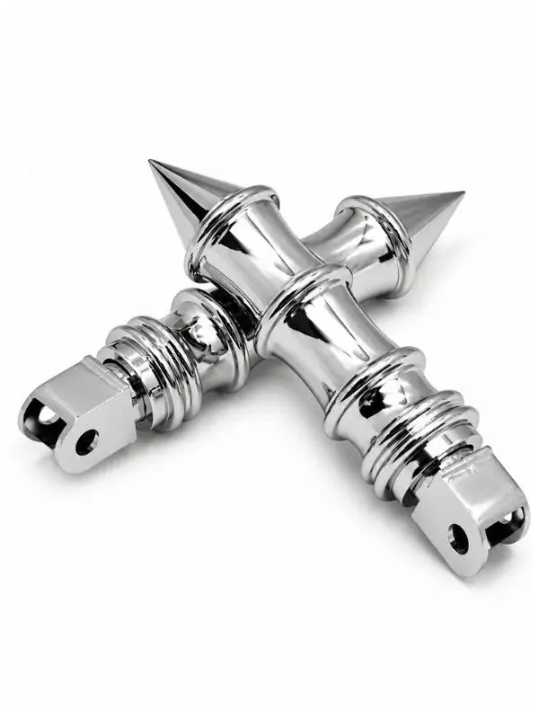 Honda Fury VT1300 Shadow Phantom Spirit Chrome Spike Bamboo Ayaklık