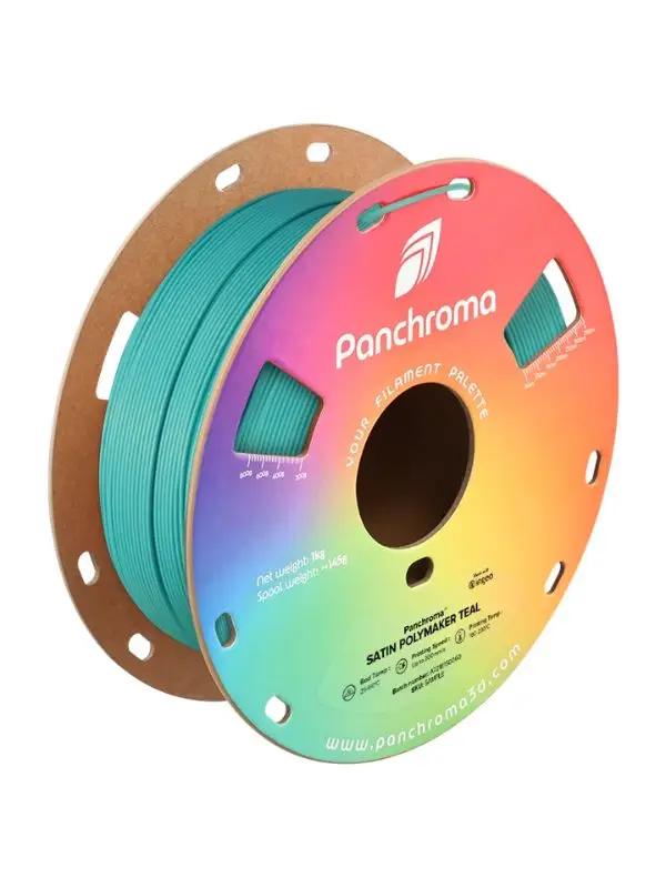 Polymaker Panchroma Satin PLA 3D Yazıcı Filamenti 1.75mm 1kg Teal CA05006 374907