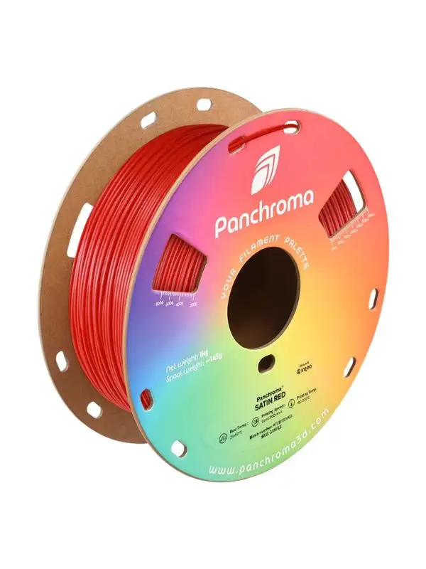 Polymaker Panchroma Satin PLA 1.75mm 1kg Kırmızı 3D Yazıcı Filamenti 106124