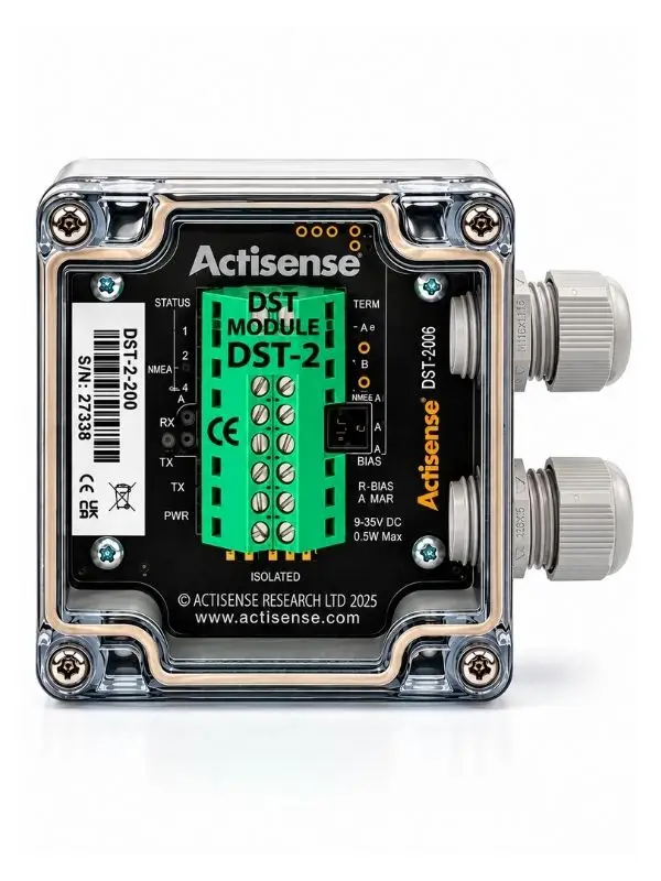 Actisense A-DST-2-200 200kHz Analog Derinlik Sensörü NMEA 0183 Dönüştürücü