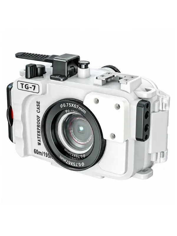Olympus TG-7 Su Altı Kılıfı 60m 195ft Housing Beyaz