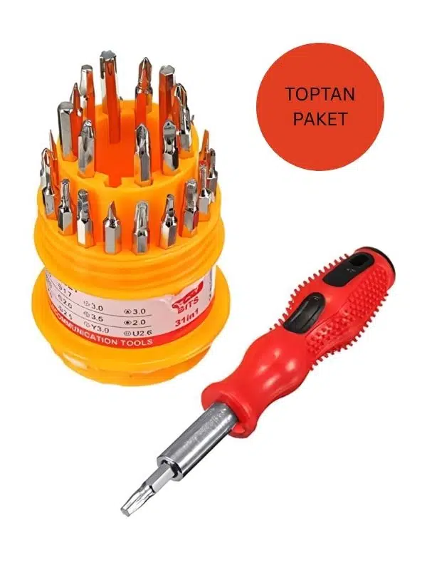 Yumurta Tasarım 31 Parça Telefon Bilgisayar Televizyon Tamiri Için Çok Amaçlı Pratik Tornavida Seti