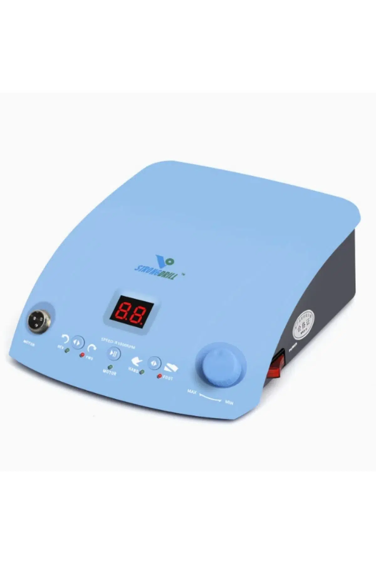 Strong Drill QZ60 XM – Yüksek Hızlı Fırçasız Mikromotor, Tırnak Matkabı ve Diş El Aleti