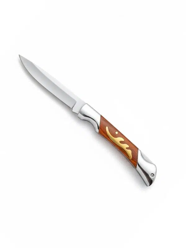 COLOMBIYA BEYFENDİ ÇAKIŞI, CEP ÇAKISI 18 CM AHSAP SAPLI ORJINAL