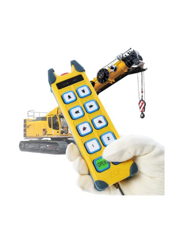 ECD-8D endüstriyel kablosuz vinç uzaktan kumanda seti (verici + alıcı)