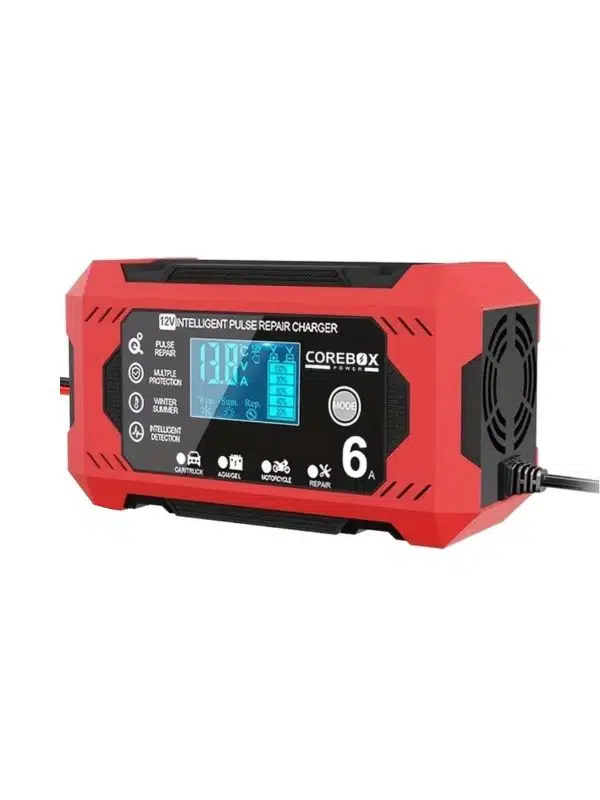 COREBOX 12V 6A akıllı batarya şarj cihazı