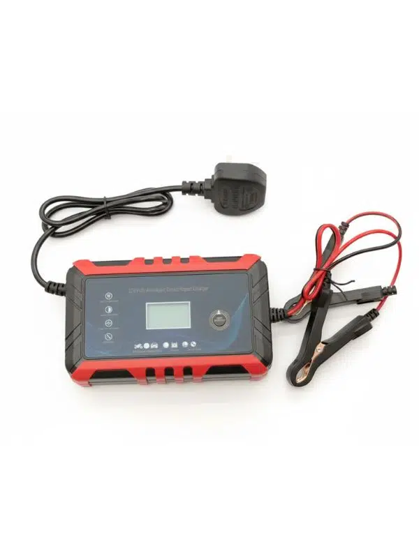 E6165 Dijital Akü Şarj Cihazı (12V 6A, 4–100Ah)