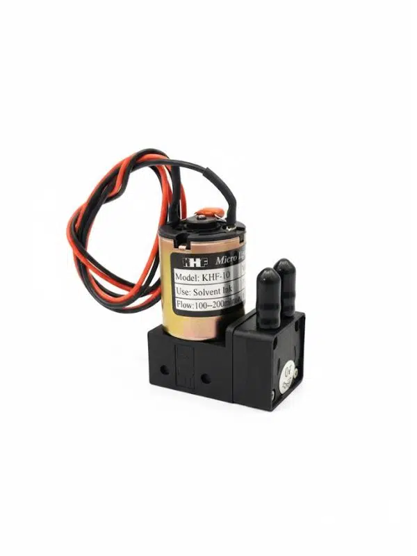 KHF-10 Küçük Mürekkep Pompası 3W 24V DC | Solvent Yazıcılar İçin Yüksek Kaliteli Sıvı Pompa
