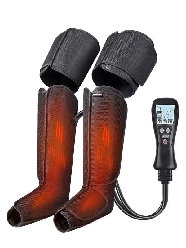 Bob and Brad Isıtmalı Bacak Masaj Cihazı | Shiatsu, Hava Kompresyonlu Profesyonel Masaj Aleti