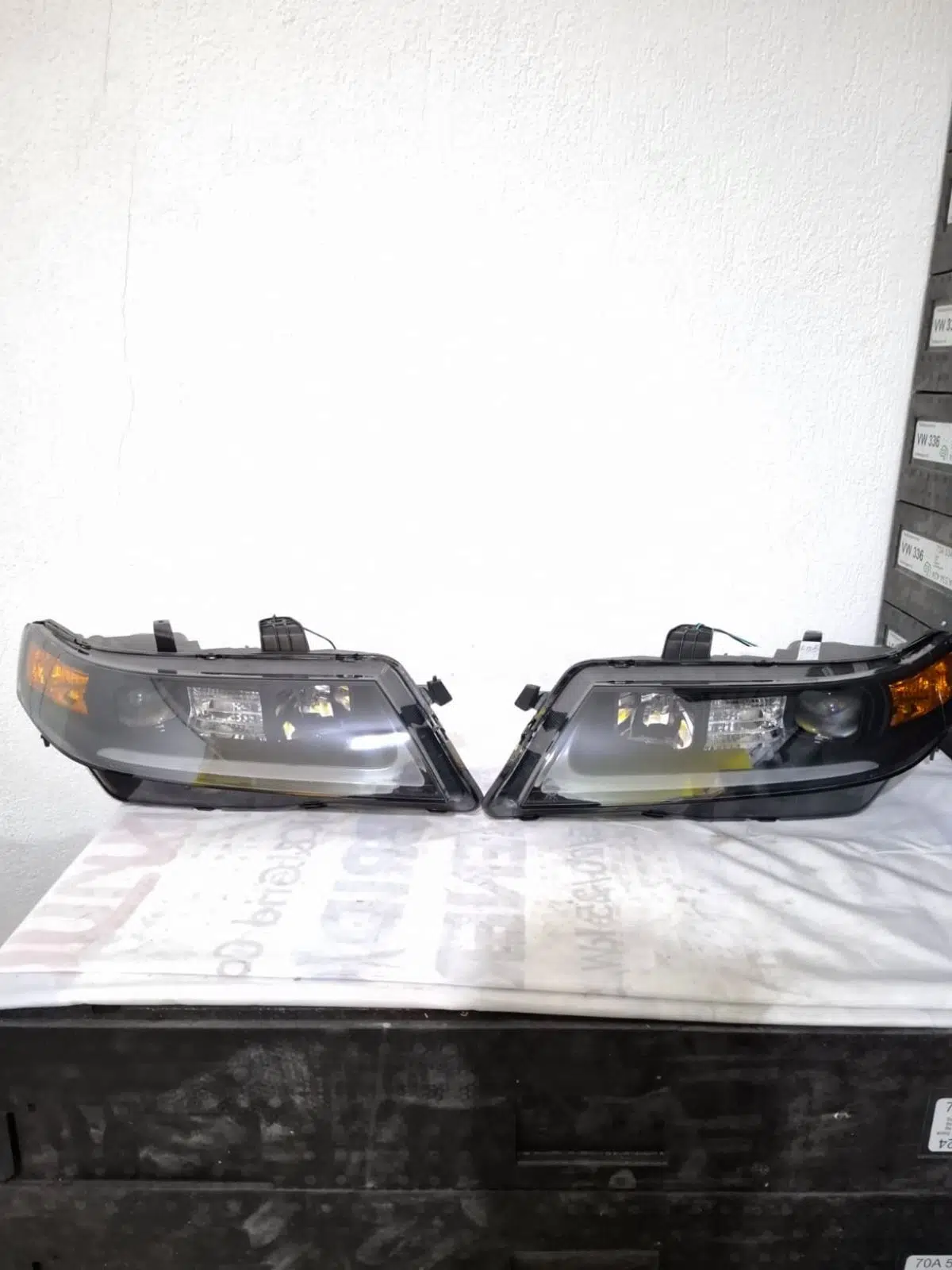 Siyah 2004-2008 accordTüp Projektör Farlar Sol+Sağ