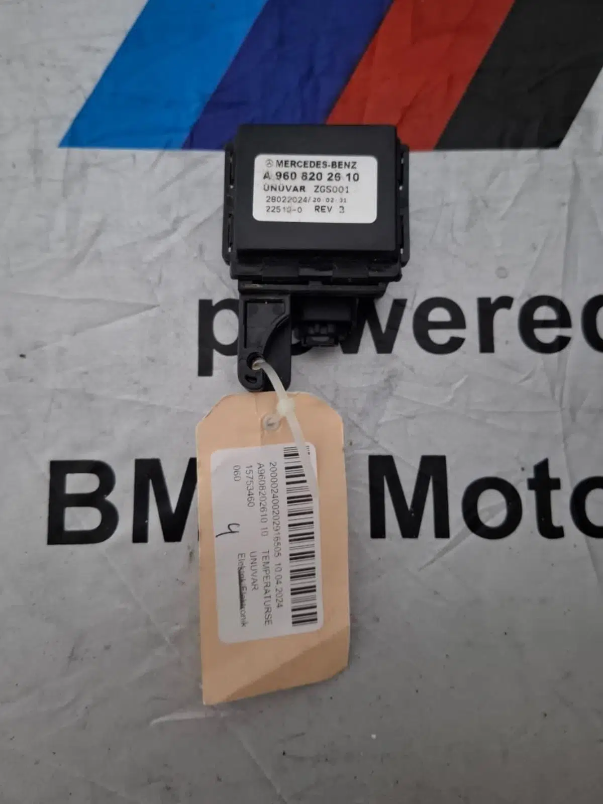 MERCEDES BENZ W960 SICAKLIK SENSÖRÜ A9608202610 