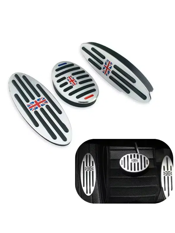 Mini Cooper Uyumlu Otomatik Vites Ayak Dayama Pedal Kapağı – Kaymaz Yapı Çelik Görünüm