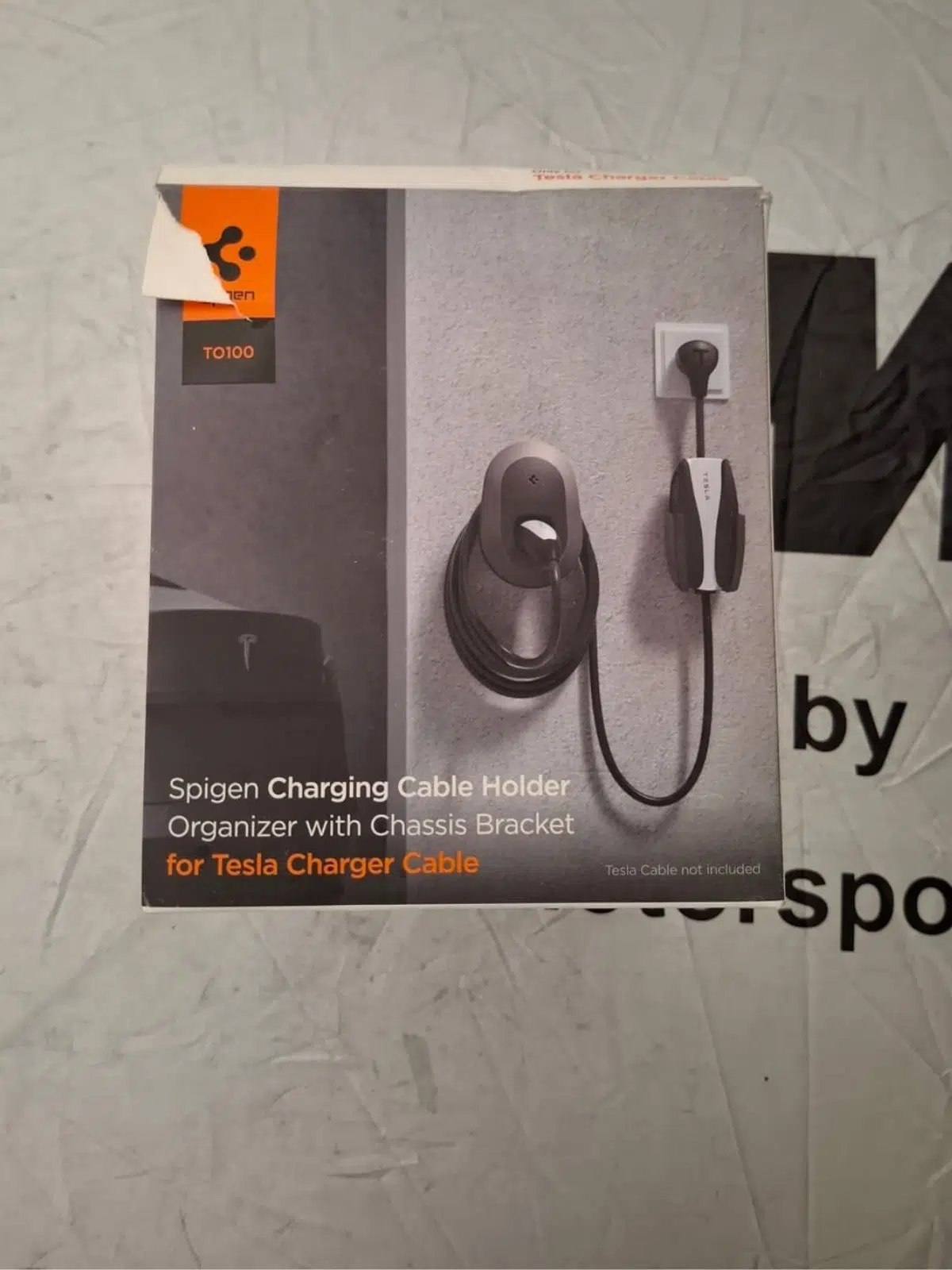 Tesla şarj kablosu tutucu 