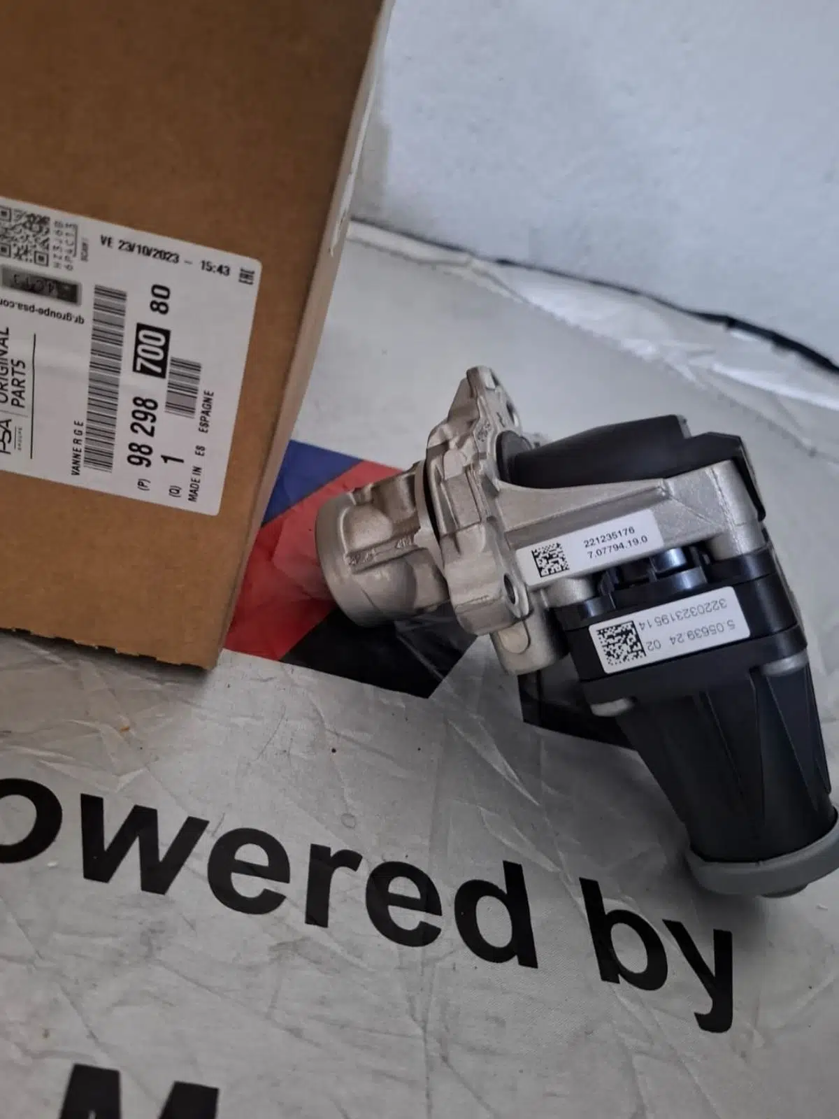 Citroen Berlingo 1.5 Hdi Egr Valfi Orjinal Psa Marka 9829870080