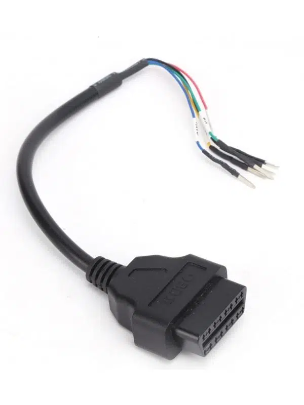 Yctze 16 Pin OBD2 Kablo Test Adaptörü – Universal OBD/ODB2 Araç Teşhis ve Kablolama Test Soketi”