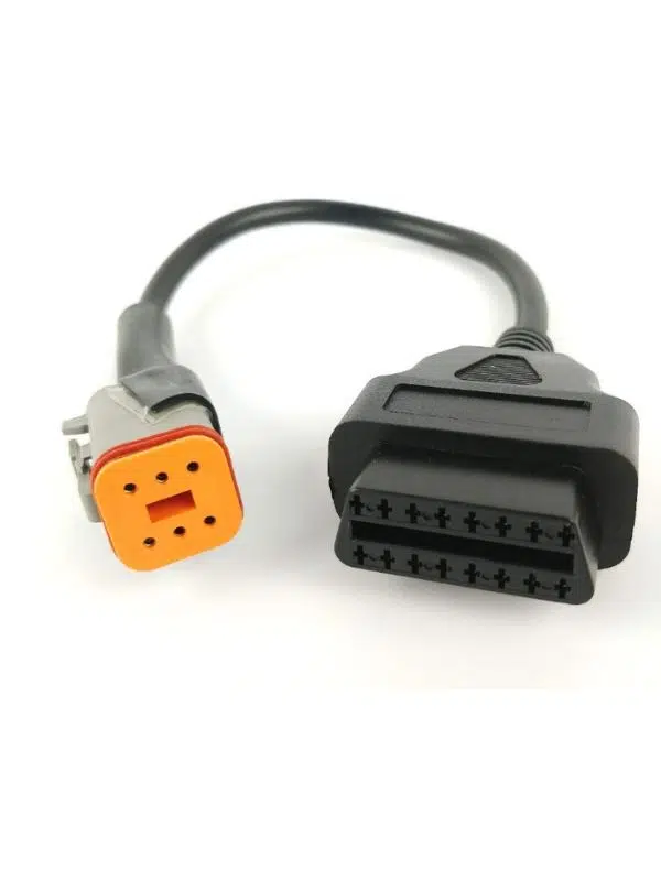 Harley 6 Pin OBD2 Teşhis Adaptör Kablosu – Arıza Kod Okuma Uyumlu