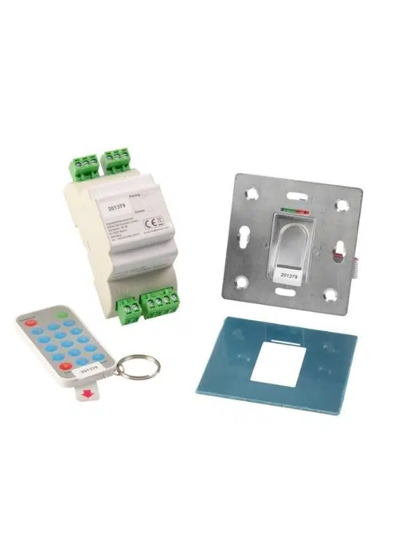 Idencom BioKey Gate Fingerabdruckscanner, Unterputz-Version