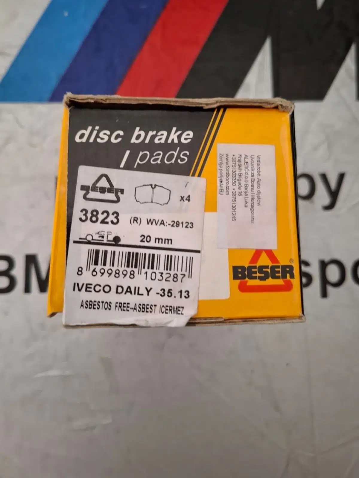 Fren Balatasi On Wva 29123 Iveco Daily 35.13 V347 08 504614673