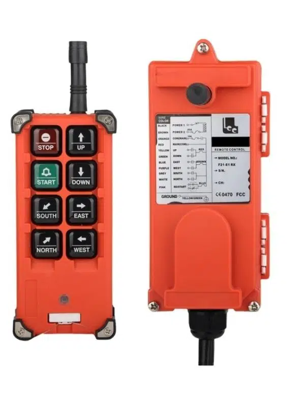 ViP Endüstriyel Uzaktan Kumanda (6 Hareket 220 Volt)