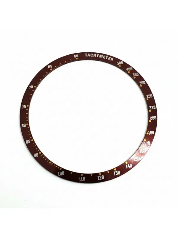 Yeni Aftermarket Bezel Insert – Seiko 6138/0040 Brown Bullhead Chronograph Uyumlu