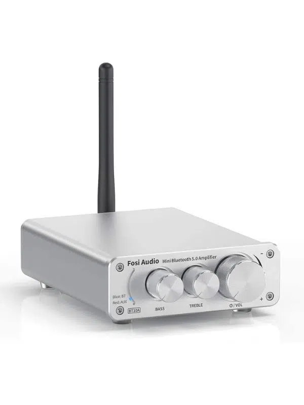 Fosi Audio BT10A-S Bluetooth 5.0 Mini Hi-Fi Amplifikatör 2x50W Class D Ev Tipi Amfi