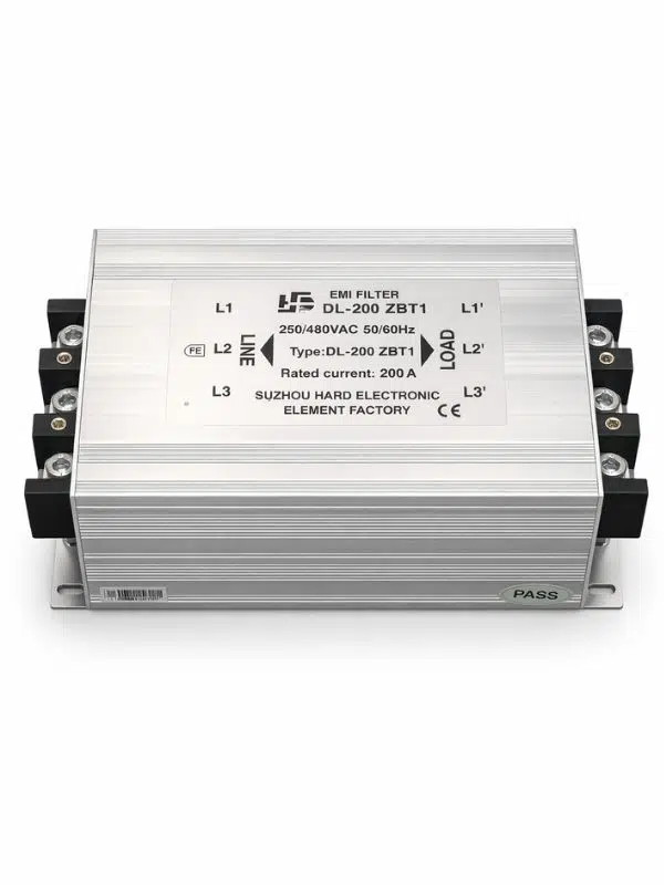 200A Endüstriyel Parazit Giderici EMI Filtre - DL-200 ZBT1 (3 Faz)