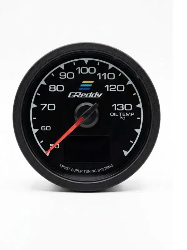 GReddy Oil Temp Yağ Sıcaklık Gösterge Saati – 52mm Performans Gösterge