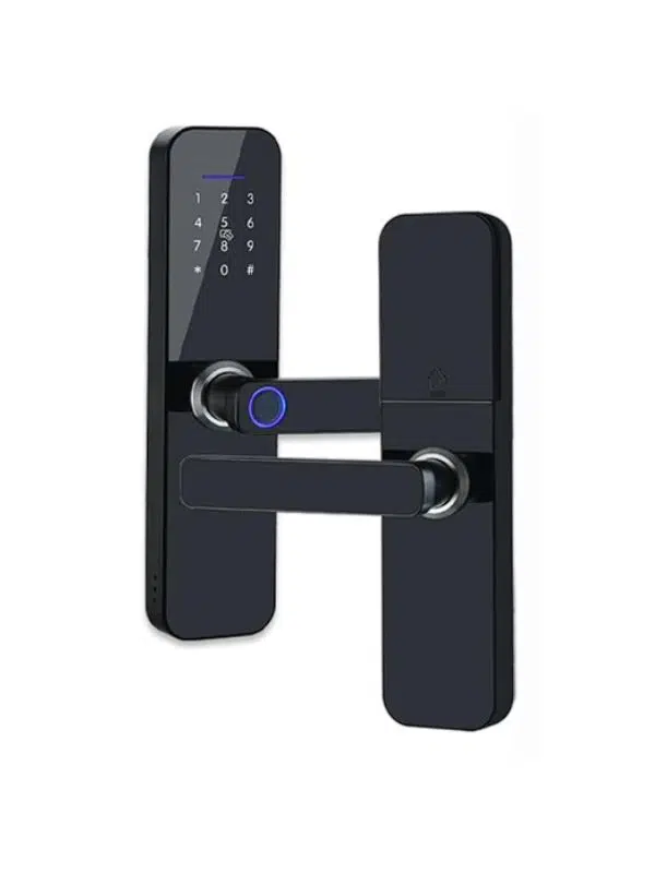 TUYA App Destekli, Smart Lock Akıllı Kapı Kilidi, Kart Okuyuculu ve Parmak İzli