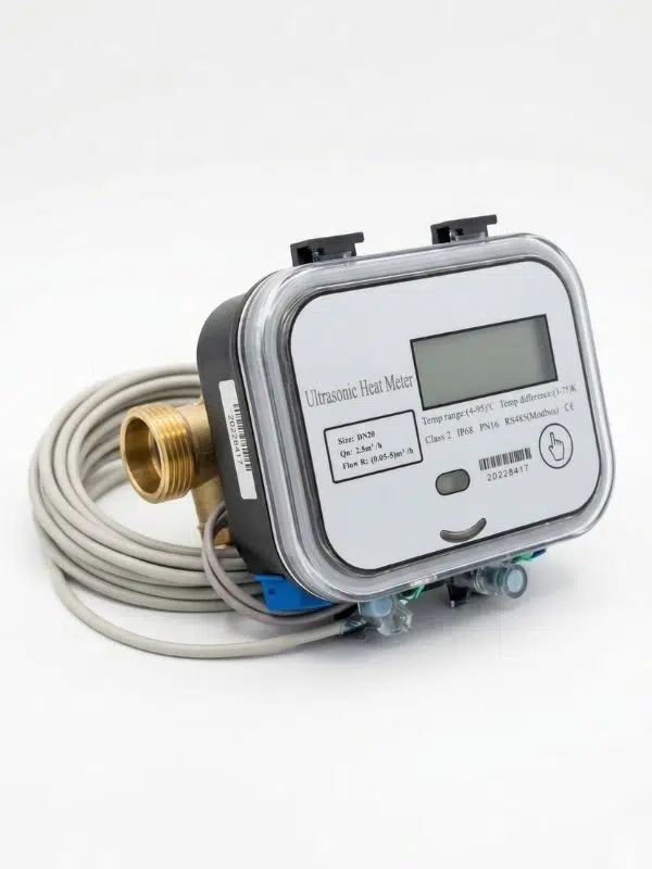 DN20 Ultrasonik Isı ve Su Ölçer RS485 Modbus, IP68, CE Sertifikalı
