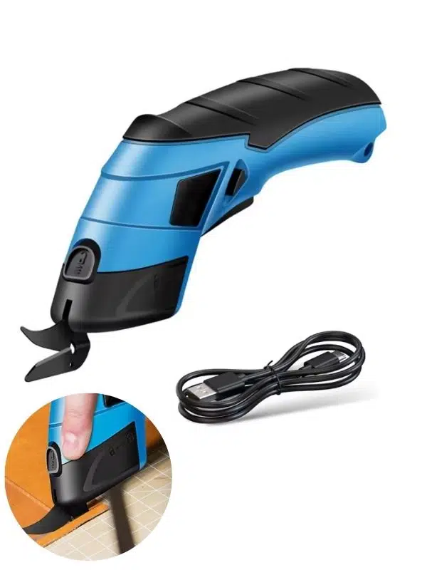 Kablosuz Elektrikli Makas – Karton ve Kumaş Kesme Cihaz