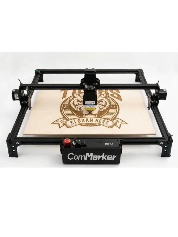 ComMarker T1 Max 80W Lazer Gravür Makinesi 40x50cm CNC Ahşap Deri Kesim