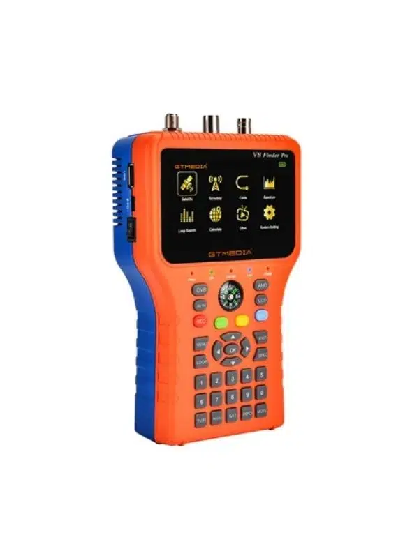 Gtmedia V8 Finder PRO DVB-S2X/S2/S/T2/T/C Kombinasyon Uydu Bulucu Uydu Ekipmanı