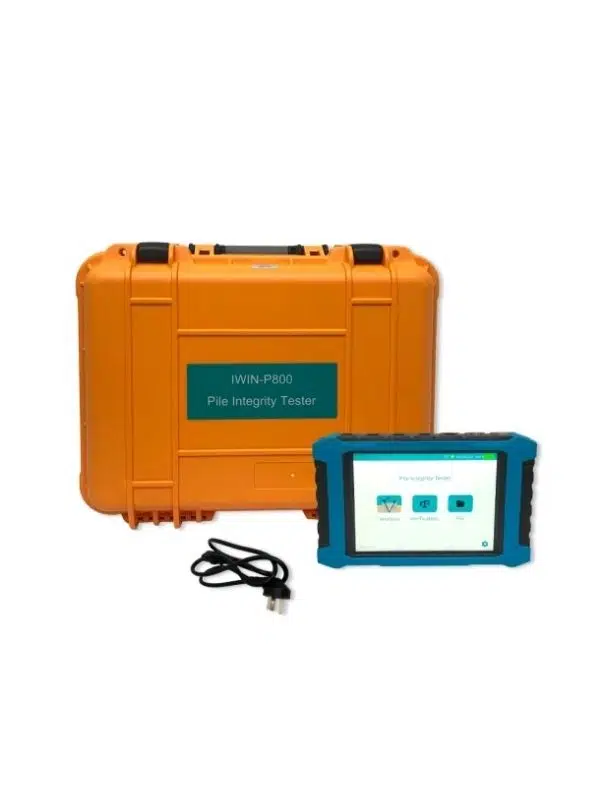 P800 Low Strain Pile Integrity Tester | Kazık Bütünlüğü Test Cihazı, İnşaat & Zemin Analizi