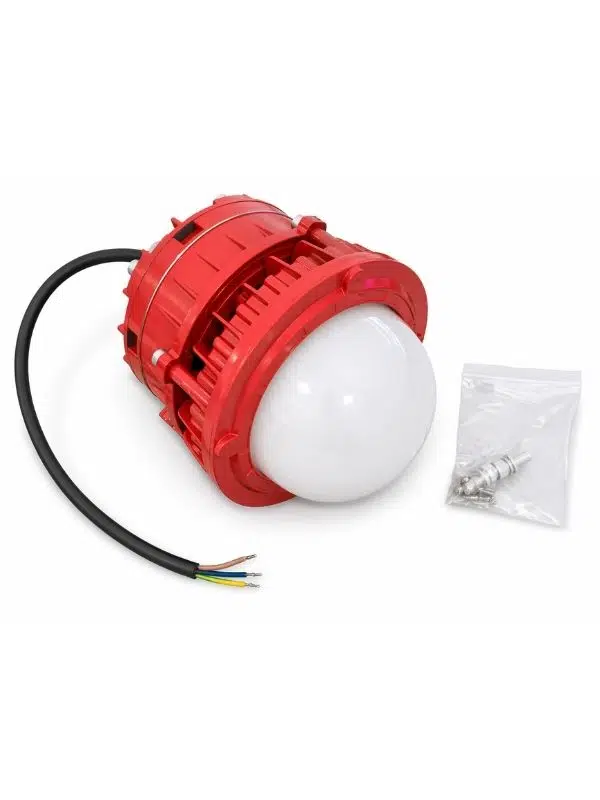 HL180 Patlamaya Dayanıklı LED Aydınlatma – Temperli Cam, 120° Işık Açısı