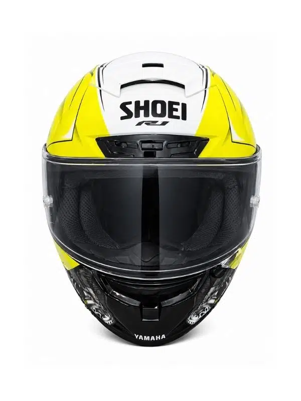 Shoei X-14 X-Fourteen R1 Sarı Kapalı Motosiklet Kaskı - Şeffaf Vizor 