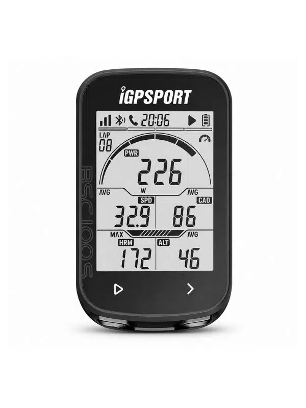 BSC100S Kablosuz GPS Bisiklet Bilgisayarı – Dijital Kronometre ve Kilometre Sayacı