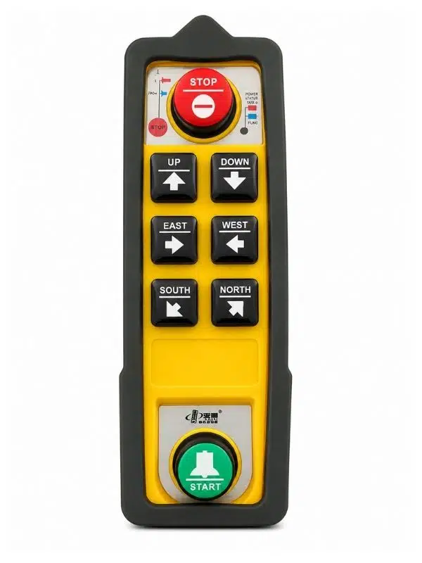Yayu Yu-6 Vinç Radyo Uzaktan Kumanda | AC 220V 50-60Hz Çift Kumandalı Kontrolör